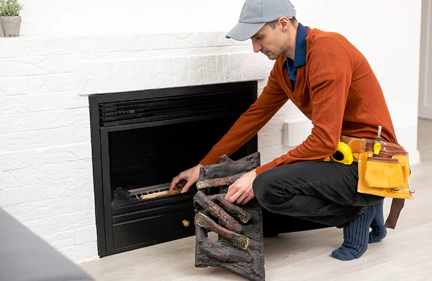 Wood Fireplace Repair in Belmont, CA
